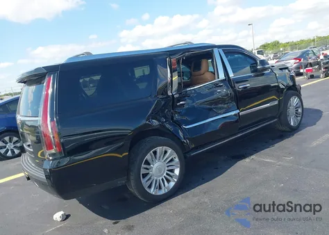 2017 Cadillac Escalade Esv Platinum из США, поврежденный, VIN 1GYS4KKJ7HR341668